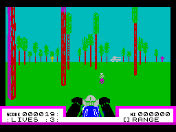 Вышла улучшенная версия гонки Deathchase для ZX Spectrum