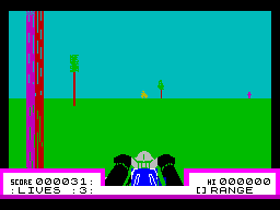 Вышла улучшенная версия гонки Deathchase для ZX Spectrum
