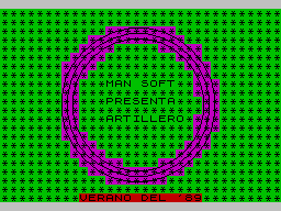 Artillero — старая игра от автора эмулятора ZEsarUX Artillero — старая игра от автора эмулятора ZEsarUX