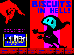 Biscuits in Hell — аркада для ZX Spectrum от автора Endless Forms Most Beautiful Biscuits in Hell — аркада для ZX Spectrum от автора Endless Forms Most Beautiful
