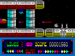 BLAM — потерявшийся и найденный скролл-шутер для ZX Spectrum BLAM — потерявшийся и найденный скролл-шутер для ZX Spectrum
