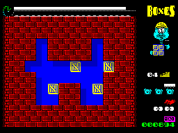 Головоломка Boxes — правильное использование движка AGD для ZX Spectrum Головоломка Boxes — правильное использование движка AGD для ZX Spectrum