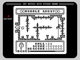 Bubble Ghost — головоломка про привидение и мыльный пузырь для ZX Spectrum и Amstrad CPC Bubble Ghost — головоломка про привидение и мыльный пузырь для ZX Spectrum и Amstrad CPC