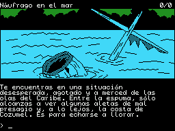 Игра Cozumel для MSX Игра Cozumel для MSX