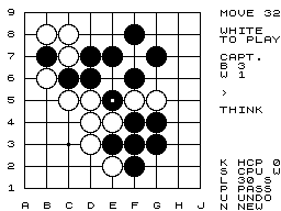 Go 9x9 — версия игры го для ZX Spectrum Go 9x9 — версия игры го для ZX Spectrum