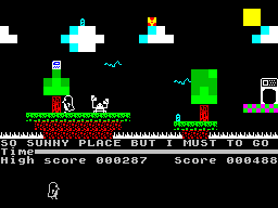 Lost In Worlds — хардкорный платформер для ZX Spectrum Lost In Worlds — хардкорный платформер для ZX Spectrum