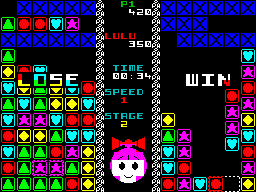 O-Puzz Attack!! вернулась на ZX Spectrum — теперь с музыкой и режимом VS