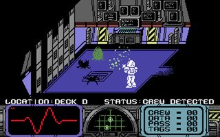 Organism — новая игра для C64 в стиле «Чужих» Organism — новая игра для C64 в стиле «Чужих»