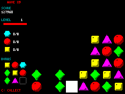 Pedrisco — неплохая игра жанра «три в ряд» для ZX Spectrum Pedrisco — неплохая игра жанра «три в ряд» для ZX Spectrum