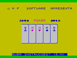 Golpe и Poker — два «найдёныша» для ZX Spectrum Golpe и Poker — два «найдёныша» для ZX Spectrum