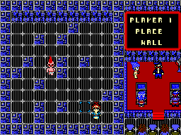 Prisonnier II — игра для Sega Master System, в которой можно замуровать оппонента Prisonnier II — игра для Sega Master System, в которой можно замуровать оппонента