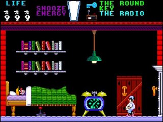 Первые скриншоты и видео Pyjamarama Remastered для ZX Spectrum Next