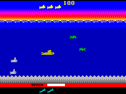 Подводную стрелялку Seaquest портировали на ZX Spectrum Подводную стрелялку Seaquest портировали на ZX Spectrum