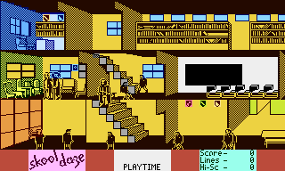 Выпущен порт Skool Daze для Atari 8-bit Выпущен порт Skool Daze для Atari 8-bit