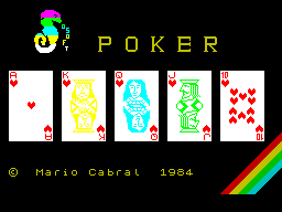 Найдено ещё три игры для ZX Spectrum — одна красочная обучалка и два покера Найдено ещё три игры для ZX Spectrum — одна красочная обучалка и два покера