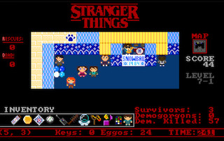 Отец и его 12-летняя дочь сделали ретро-игру по мотивам «Очень странных дел» Отец и его 12-летняя дочь сделали ретро-игру по мотивам «Очень странных дел»