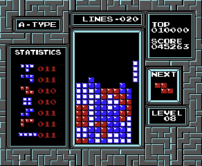 Вышел честный Tetris для приставки NES