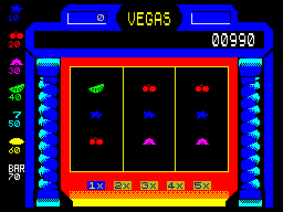 Vegas Slot — простенькая слот-машина для ZX Spectrum Vegas Slot — простенькая слот-машина для ZX Spectrum