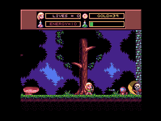 В разработке платформер Wonder Girl in Monster Place для Amiga