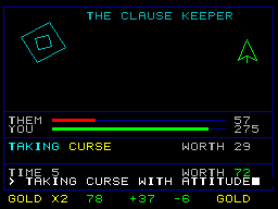 Words of Power: Logos — словесные дуэли на ZX Spectrum 128 и Commodore 64