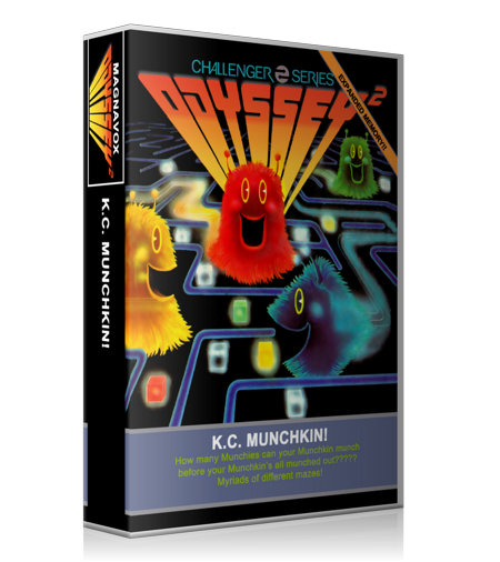 На Amiga вышел порт K. C. Munchkin! — известного клона «Пакмана»