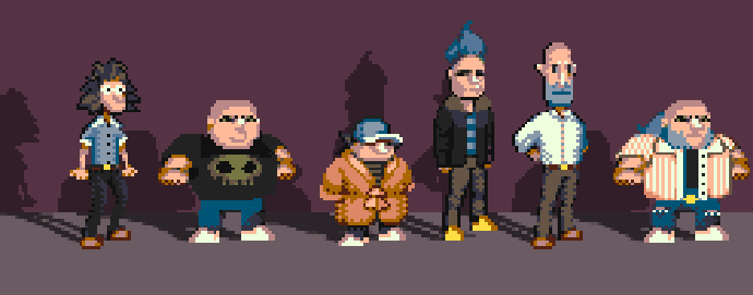 Hard Copy Party — графический квест для Amiga про демосцену Hard Copy Party — графический квест для Amiga про демосцену