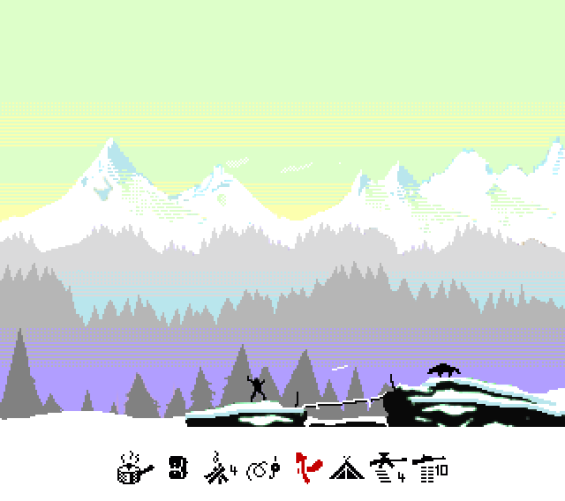 Deep Winter — уникальный «симулятор выживания» для Commodore 64 Deep Winter — уникальный «симулятор выживания» для Commodore 64