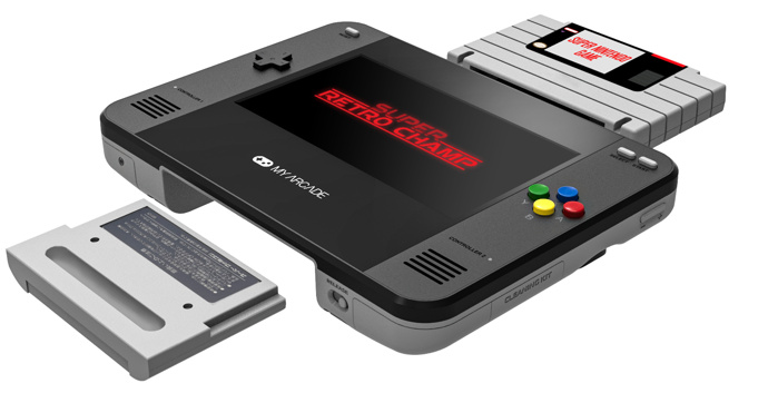 Super Retro Champ — гибридная портативная ретро-консоль с поддержкой SNES и Mega Drive Super Retro Champ — гибридная портативная ретро-консоль с поддержкой SNES и Mega Drive