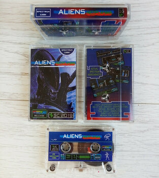 Экшен Aliens: Neoplasma можно купить на кассете для ZX Spectrum Экшен Aliens: Neoplasma можно купить на кассете для ZX Spectrum