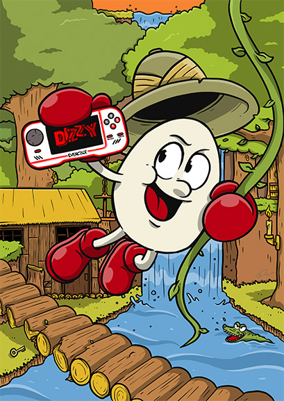 Легендарный Диззи прибыл на новую карманную консоль Evercade Легендарный Диззи прибыл на новую карманную консоль Evercade