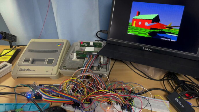 Энтузиаст запустил трассировку лучей на SNES