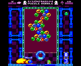 Вышла демоверсия Puzzle Bobble для Amstrad CPC Вышла демоверсия Puzzle Bobble для Amstrad CPC
