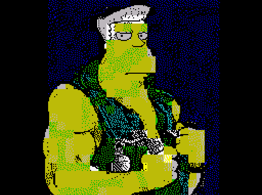 Wolfcastle McBain — игра по «Симпсонам» для ZX Spectrum